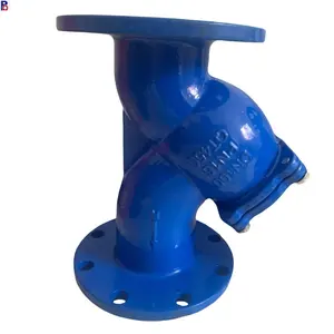 ductile iron body DI material stainless steel 304 net y shape filter Y-strainer