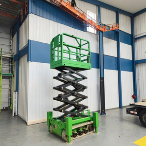 무료 배송 4m 6m 8m 10m 12m 14m 16m 휴대용 크롤러 자주식 고소작업대 전동 시저 리프트 - Product Image 5