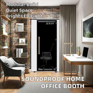 Hiện Đại Trong Nhà Di Động Studio Văn Phòng Pod Dễ Dàng Để Lắp Ráp Di Động Làm Việc Nghiên Cứu Vỏ Cách Âm Khung Nhôm Cho Văn Phòng Xây Dựng - Product Image 5