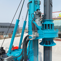 Foreuse rotative sur chenilles hydraulique SDLQ LQR130 avec barre Kelly, profondeur de forage 30 m, 29T, multifonctionnelle, avec pompe à engrenages pour le forage de pieux