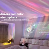 USB romantique rêveur veilleuse transfrontalière aurores boréales ciel étoilé projecteur lampe plastique chambre atmosphère appareil ménager