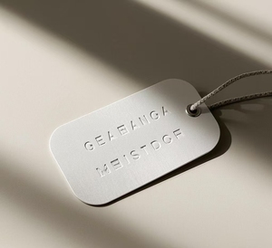 Bền vững thân thiện với môi nổi treo <span class=keywords><strong>Tag</strong></span> cho quần áo in logo thẻ giấy cho trang phục Giày túi quần jean - Product Image 1