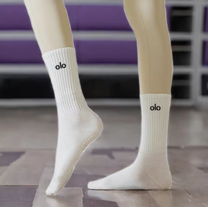 Calcetines <span class=keywords><strong>de</strong></span> Pilates Antideslizantes <span class=keywords><strong>de</strong></span> Caña Alta 2026ZP, Diseño Moderno, Compresión Ajustada - Product Image 3