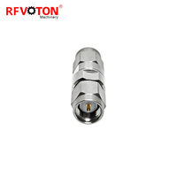 Fábrica de acero inoxidable SMA macho/hembra a SMA enchufe/Jack 18GHz RF adaptador de conector coaxial