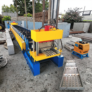 Thép đi bộ giàn giáo ván cuộn hình thành dây chuyền sản xuất giàn giáo đi Bộ máy làm - Product Image 1