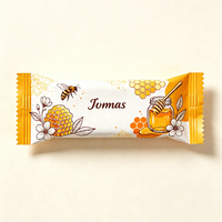 Sachet d'emballage personnalisé pour gel énergétique au miel liquide, poudre de protéines de lactosérum, échantillon de sachet