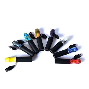 Boquilla de resina para narguile, accesorios de silicona personalizados, bolsas de succión, cuerda colgante, puntas de plástico para Shisha - Product Image 1