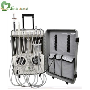 Riunito odontoiatrico portatile con aspirazione forte e debole - Product Image 1