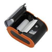 Printer Thermal Mini Portabel 80mm dengan Baterai Isi Ulang Nirkabel Bluetooth