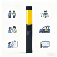 Alcootest portable avec imprimante pour dépistage rapide sans contact WGSENSOR pour la gestion du trafic