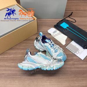 Chaussures de sport décontractées de haute qualité 3XL en maille et polyuréthane - Chaussures à lacets épaisses pour la marche et la course Balenciagainges - Product Image 2