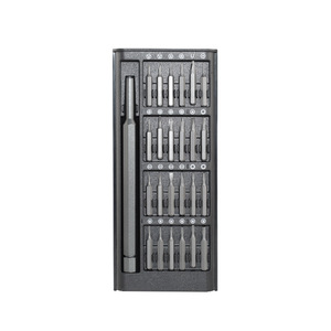 Kzd <b>Precision</b> <b>Screwdriver</b> <b>Set</b> 24 In 1 Magnetic Bits For Mobile Phone Repair And Disassembly Tools - Product Image 5