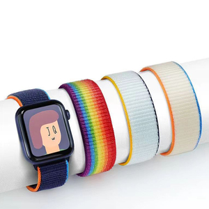 <span class=keywords><strong>Correa</strong></span> de Reloj de Nailon Solo Loop de 38mm 40mm <span class=keywords><strong>41mm</strong></span> 42mm 44mm 45mm, <span class=keywords><strong>Correa</strong></span> Deportiva Transpirable e Impermeable para <span class=keywords><strong>Apple</strong></span> Series 11 10 9 <span class=keywords><strong>8</strong></span> 7 6 - Product Image 6
