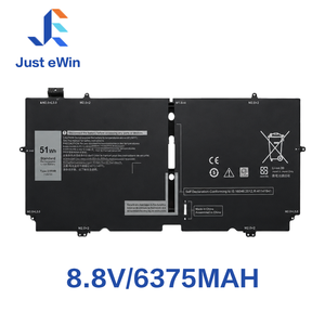 8.8V 51Wh 0XX3T7 แบตเตอรี่แล็ปท็อปทดแทนแบบชาร์จเร็วสำหรับแบตเตอรี่โน้ตบุ๊กเดลล์ P103G001 - Product Image 1