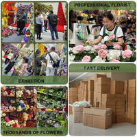 Décoration florale pour allée de mariage, fleurs artificielles de 80 cm et 100 cm, décoration florale pour allée, fleurs de mariage roses personnalisées