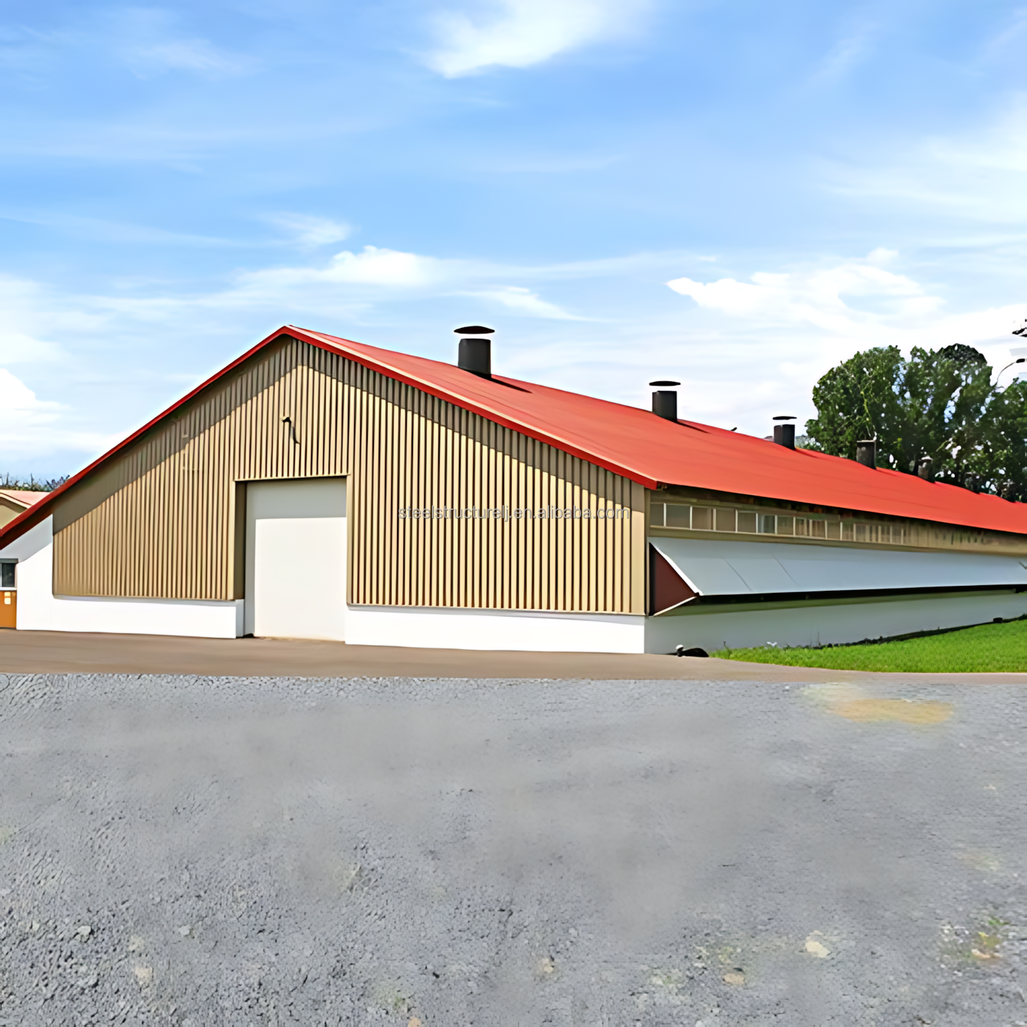 LJ Building Steel Structure Hotel/restaurant/warehouse/barn Prefab Workshop