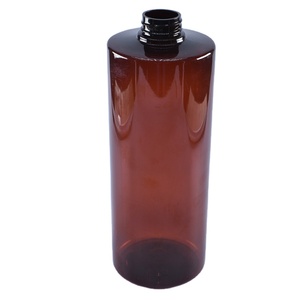 Rỗng <span class=keywords><strong>1</strong></span> Lít Amber PET Nhựa Dispenser Chai Với Lotion Bơm - Product Image 3