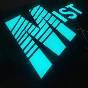 Enseigne en acier inoxydable avec lettres pour éclairage de visage, enseigne commerciale 3d personnalisée, panneau de nom de restaurant, panneau LED personnalisé pour les entreprises - Product Image 1