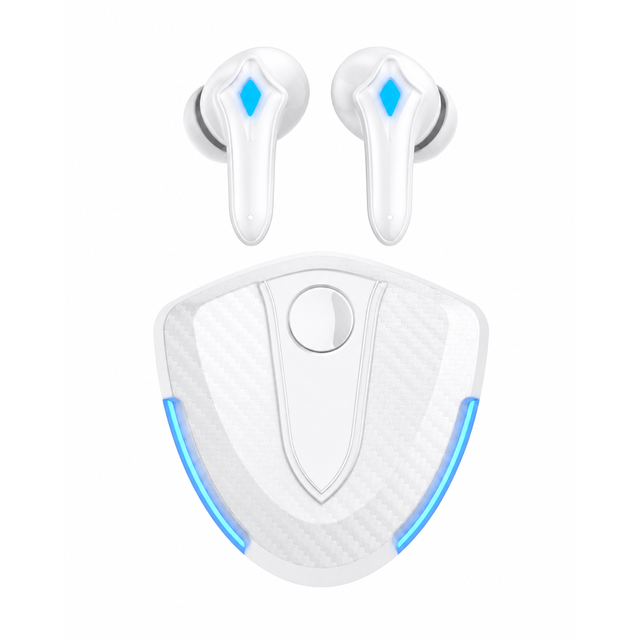 Wholesale RGB Wireless Gaming Earbuds TWS in Ear Earphones with Digital Battery Display LED Charging Case