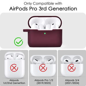 Funda Protectora <span class=keywords><strong>de</strong></span> Silicona para <span class=keywords><strong>Airpods</strong></span>, <span class=keywords><strong>Airpods</strong></span> Pro 2 y <span class=keywords><strong>3</strong></span> Generación, Cubierta para Auriculares, Funda Protectora para <span class=keywords><strong>Airpods</strong></span>, Cubierta <span class=keywords><strong>de</strong></span> <span class=keywords><strong>Carga</strong></span> a Prueba <span class=keywords><strong>de</strong></span> Golpes - Product Image 3
