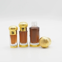 Les fabricants professionnels produisent des bouteilles Atar en verre de bouchon de bouteille sphérique en Zamac délicates et élégantes
