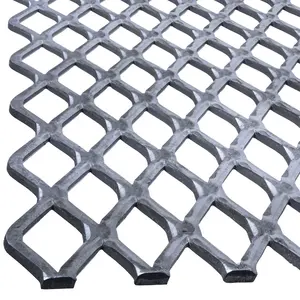 Aluminium Expanded Metal mesh 0.3mm-2mm rhombus Expanded Metal Mesh
