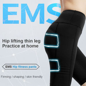 हिप बटकॉक और श्रोणि तल प्रशिक्षण के लिए बुद्धिमान एम्स शॉर्ट्स वायरलेस मांसपेशी सक्रियण तकनीक - Product Image 2