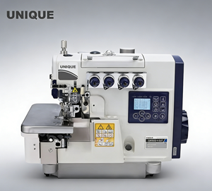 Máquina de Coser Overlock Automática de Alta Velocidad, Maquinaria Industrial para Prendas de Vestir, Máquinas de Coser de Alta Resistencia para Producción de Ropa - Product Image 1