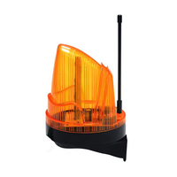 Lampe d'alarme de portail automatique au design moderne, lampe flash LED durable avec installation par vis en laiton, aluminium et plastique