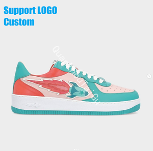 Chaussures personnalisées Baskets en cuir de haute qualité avec logo Chaussures de skateboard de <span class=keywords><strong>basket</strong></span>-ball décontractées personnalisées pour hommes - Product Image 2