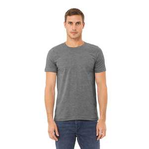 BE3001CVC 100% cotone organico in bianco t-shirt compressa 220 grammi serigrafia serigrafia solido cotone/fibra di bambù - Product Image 1