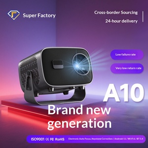 Proyector LED LCD Portátil 1080P 720p Full HD, Mini Proyector de Bolsillo para Cine en Casa, Dispositivos Inteligentes <span class=keywords><strong>Android</strong></span> 9 con Soporte 4K Pico - Product Image 4