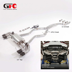 Système d'échappement Valvetronic personnalisé avec silencieux à valve M340i pour <span class=keywords><strong>BMW</strong></span> M340i G20 M440i G22 B58 3.0T - Product Image 1