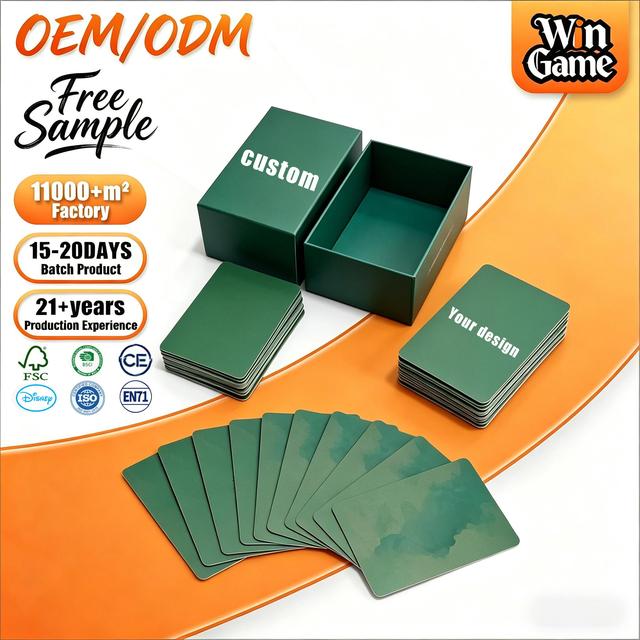 Custom Printing Educational Learning Cards Memory Emotional Children Talking Flash Cards