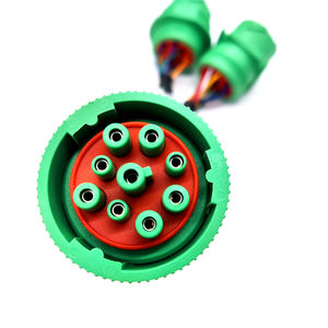 كابل أخضر من نوع 2 J1939 مقسم 9 دبوس كابل أسلاك تشخيصية من الإناث إلى ذكور كابل لتشخيص الأعطال - Product Image 4