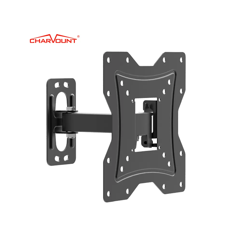 Charmount Flat Panel Motion Lcd Tv Wall Mount Monitor Holder Bracket Soporte de TV Movible for 10-43 Inches TV