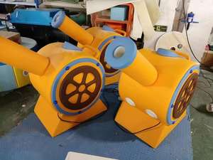 Aire de jeux intérieure commerciale pour enfants avec piscine à balles et canon Air Blaster pour écoles et maisons - Product Image 3