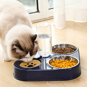 <b>Dog</b> <b>Bowl</b> with <b>Dog</b> Water Bottle Automatic Drinking Water Pet <b>Bowl</b> Hot Sale 3 in 1 <b>Stainless</b> <b>Steel</b> for <b>Dogs</b> Pet <b>Bowls</b> & Feeders - Product Image 5