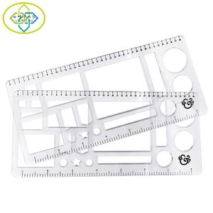 Stencil di <span class=keywords><strong>disegno</strong></span> acrilico fatto da te personalizzato per dipingere il modello cavo - Product Image 2