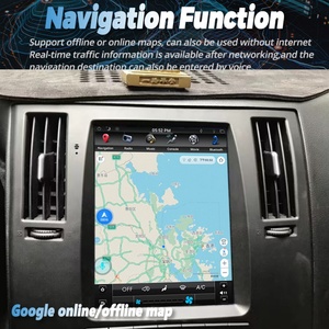 วิทยุติดรถยนต์หน้าจอแนวตั้งขนาด 9.7 นิ้ว ระบบ Android 13 สำหรับ Infiniti FX35 FX45 ปี 2004 2008 พร้อม GPS Carplay เครื่องเล่นมัลติมีเดีย วิดีโอ และระบบนำทาง - Product Image 3