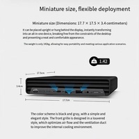 Ordinateur de bureau mini commercial HPs 400 G9 DM, processeur Intel i5/i7 de 13e génération, mémoire DDR4, disque SSD m.2