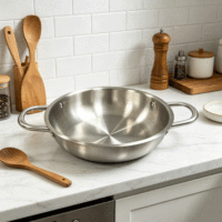 FLEY Big Pot Une minute avec Dieu Produit de cuisine à domicile conçu Produits de cuisine fiables à usage quotidien pour les scénarios de cuisson à l'intérieur