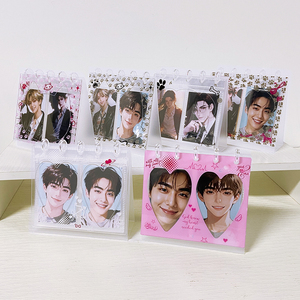 Album Portafoto Kawaii da 3 Pollici con Cuccioli Cartoon, Raccoglitore per Photocard Kpop, Organizer Elegante Stile Love, <span class=keywords><strong>Libro</strong></span> Portaoggetti - Product Image 2