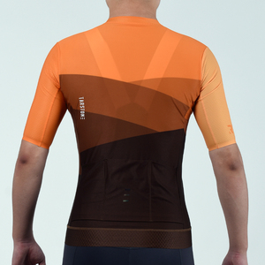 Tarstone Odm kaus bersepeda oranye kualitas tinggi desain baru <span class=keywords><strong>Jersey</strong></span> sepeda tim Pro pemasok populer sepeda cepat kering - Product Image 6