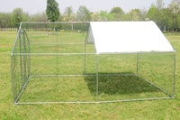 Corral para Pollos de 4x3x2m, Personalizado OEM, 4m de Largo, 3m de Ancho, Garantía de 3 Años, Recinto Seguro con Puerta con Cerradura, Instalación Rápida