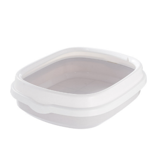 Produit populaire en usine <span class=keywords><strong>Bac</strong></span> <span class=keywords><strong>à</strong></span> litière pour gros chat XL <span class=keywords><strong>Bac</strong></span> <span class=keywords><strong>à</strong></span> <span class=keywords><strong>sable</strong></span> carré en plastique pour chat - Product Image 2