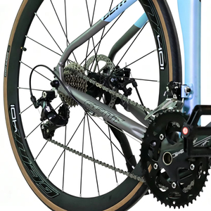 Cina origine 700c 2.125 strada pneumatico della bicicletta 21 velocità telaio in fibra di carbonio 700C lega hybrid mens della bicicletta della strada hybrid bike bicicletta - Product Image 6