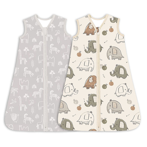 Venta al por mayor Saco de <span class=keywords><strong>dormir</strong></span> para bebés Clase A Pijamas de verano para bebés recién nacidos Edredón integrado a prueba de golpes para niños - Product Image 4