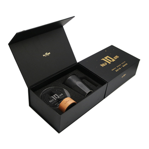 Tùy Chỉnh EVA Bọt Xốp Chèn Cứng Nhắc Giấy Bao Bì Hộp Hot Sang Trọng Nam Châm Màu Đen Từ Hộp Quà Tặng - Product Image 2