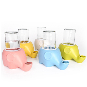 Ciotola per Gatti in Ceramica con Design a Elefante, Ecologica, con Dispenser e Accessori - Product Image 6